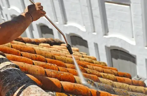 Nettoyage de toitures - Le Plessis-Grammoire